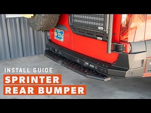 Sprinter Rear Bumper Installation Guide - Flatline Van Co.