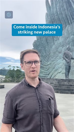 The World on Instagram: "As Indonesia’s capital physically continues to sink, authorities are embracing a passion project: building a new, utopian capital on the island of Borneo. Parts of this solar-powered, futuristic city, known as Nusantara, are already operational. The World’s Patrick Winn is the first foreign journalist to go inside Nusantara’s new palace. #GlobalNews #IndonesiaTikTok #Nusantara #Palace #InternationalNews"