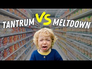 Tantrum vs Meltdown: How to Tell the Difference in Autistic Kids