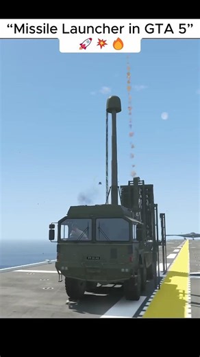 Missile Launcher Madness in Grand Theft Auto V 🚀💥😱 | BOOM Time #Shorts