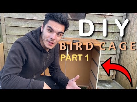 HOW TO MAKE A DIY BIRD CAGE FROM OLD FURNITURE | PART 1