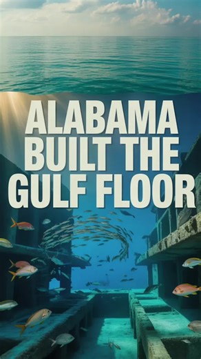 Alabama is Home To The USA’s Largest Artificial Reef System. Alabama Life Alabama History Alabama Small Towns Hidden Gems Alabama Alabama Restaurants Historic Alabama Explore Alabama Sweet Home Alabama #AlabamaLife #sweethomealabama #gulfofamerica🇺🇸 #alabama #gulfcoast