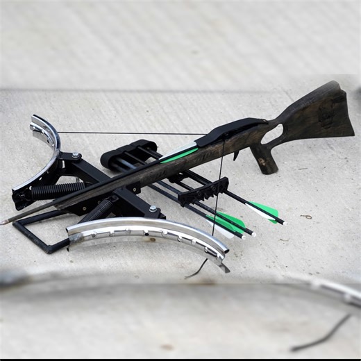 380K views · 791 reactions | Crafting My Own Zombie Apocalypse Crossbow | DIY & Crafts | Facebook