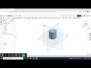Cylinder Onshape in Less Than a Minute