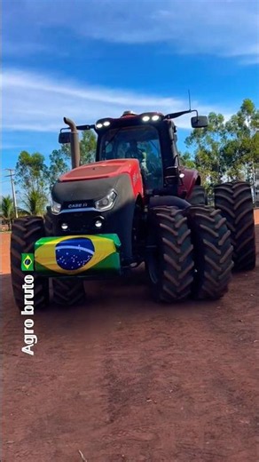 Trator case potência bruta💪🔥#case #agro #shorts #viral #campo #fazenda #musica #trator