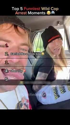 Top 5 Funniest Wild Cop Arrest Moments (Cops Unreal Encounters!) 😂🚔