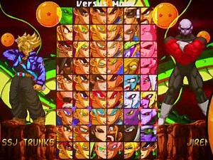 MUGEN: Hyper DBZ roster (update10)