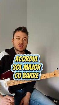 G cu Barre #cursuridechitara #lectiidechitara #chitara #chitaraincepatori #chitarausor