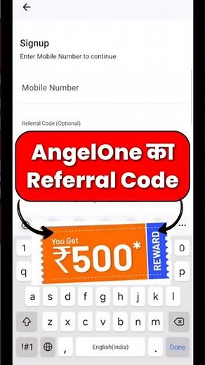 Angel One Referral Code | angel one app referral code | angel one me referral code kaise dale