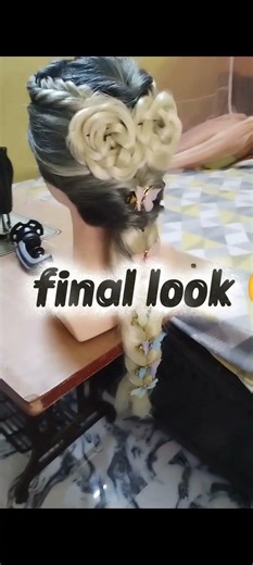 Easy Braid Hairstyle Tutorial ✨ | Simple & Elegant Braided Look #hairstyle #hairtutorial #braidstyle