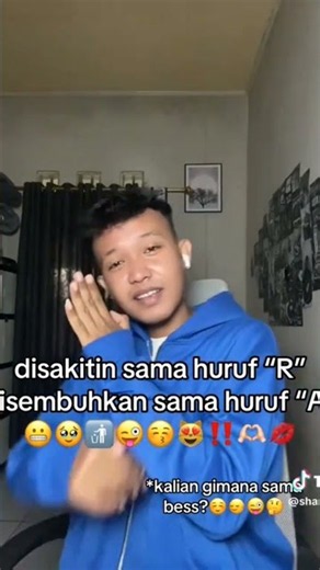 disakitin huruf R disembukan huruf A pengeng tau huruf A nya siapa. #a61d