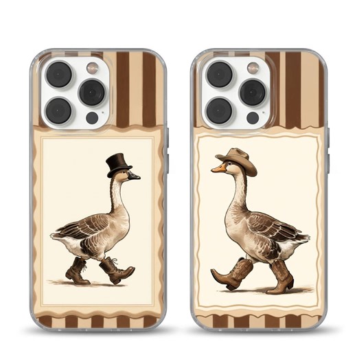 Cowboys Phone Case Goose and Duck Cover for iPhone 16e, 17 Pro Max, 17 Air, Samsung S25 Edge, A16, Pixel 10, 9A - Etsy