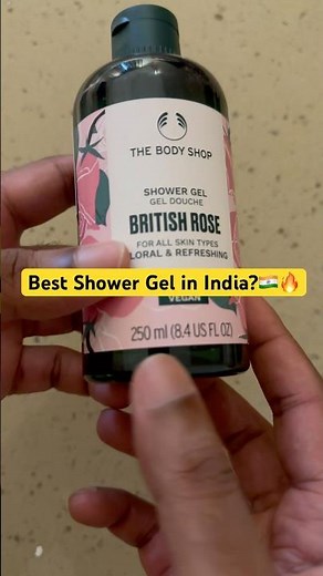 🔥Review The Body Shop British Rose Shower Gel For Men & Women Skin(Best Shower Gel In India🇮🇳)