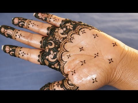 Beautiful Aesthetic Mehendi Design ✨Simple & Elegant mehandi ‪@JustMehandi‬#mehandidesign #aesthetic