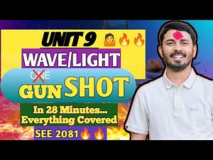 Class 10 Science Unit 10| WAVE | One Shot For SEE 2081 #seeexam2081 #science