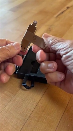 Your iPhone and your computer, connected by one drive.#LightningFlashDrive#FlashDrive#iPhoneStorage