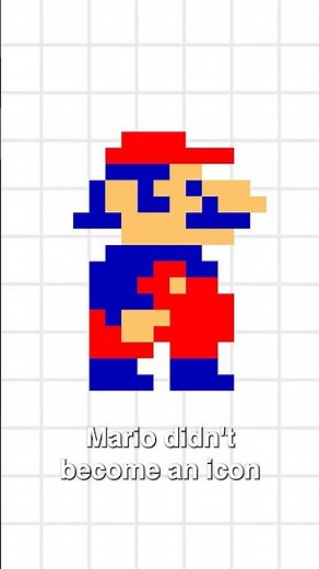 Why Super Mario Actually Has a Mustache 🍄 #nintendo #mario #gaminghistory