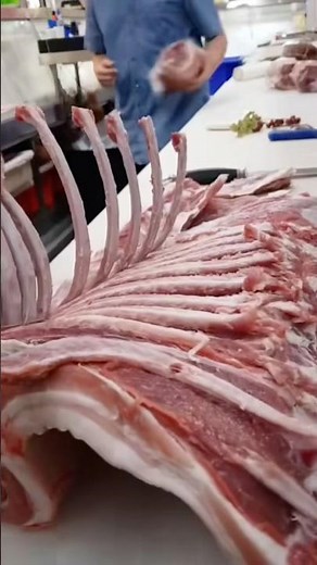 How to Butcher Pork Ribs Like a Pro | Rib Trimming in 60 Seconds 🔪🔥