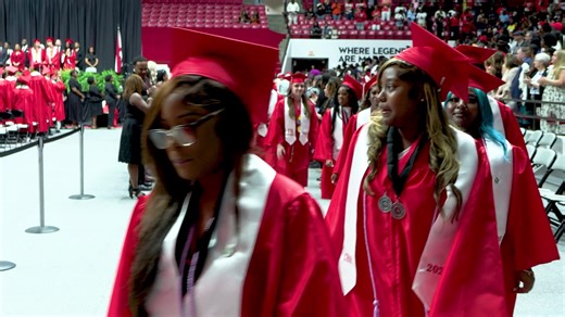 Watch Central High School seniors march into Coleman Coliseum for the start of their graduation ceremony. Congratulations Class of 2025! | Tuscaloosa City Schools