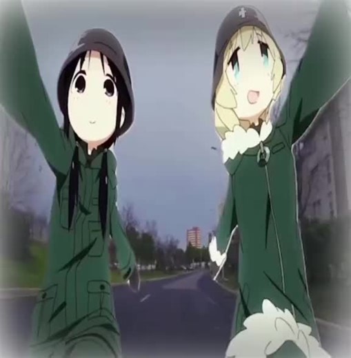 Girls last tour UwU #girlslasttour #chito #yuuri #anime #fyp