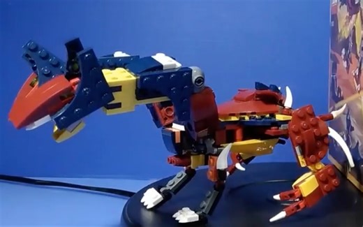 乐高31102套内变形金刚 龙_哔哩哔哩_bilibili