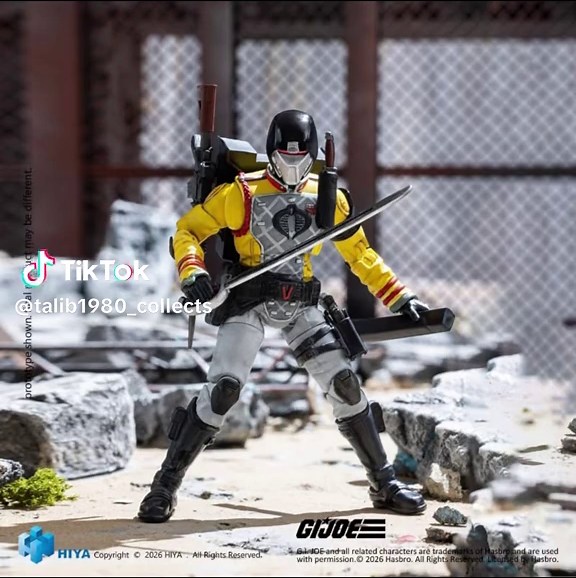 New from Hiya Toys. Hiya Toys Exquisite Mini G.I.Joe 1/18 scale Crimson Guard Python Patrol Version SRP: 29.99 USD Japan: 5250 JPY (Tax Excluded） Release time: 2027Q2 #hiyatoys #hiyatoysgijoe #gijoe #actionfigure #hasbro