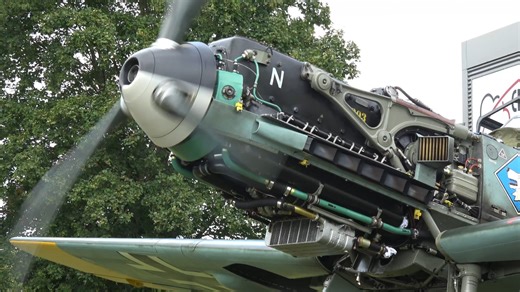 【4K纯享】戴姆勒·奔驰DB601N液冷活塞发动机地面试车 - Bf109E-4/N战斗机（D-FEML）