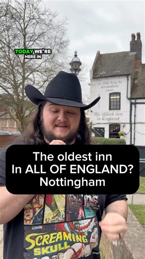 American goes to the OLDEST inn in England 👀👀👀 #uk #england #kalanighosthunter #kalani #kgh #history | Kalani Ghost Hunter