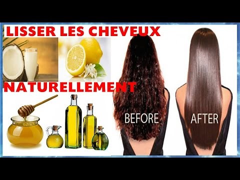 Comment LISSER les CHEVEUX NATURELLEMENT ? 3 REMEDES MAISON