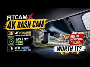 FITCAMX 4K Dash Cam 2022-2026 Toyota Tundra Installation, Setup, and Review