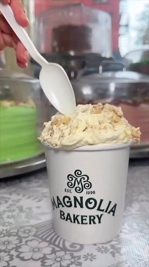 Famous Banana Pudding Review from Magnolia Bakery