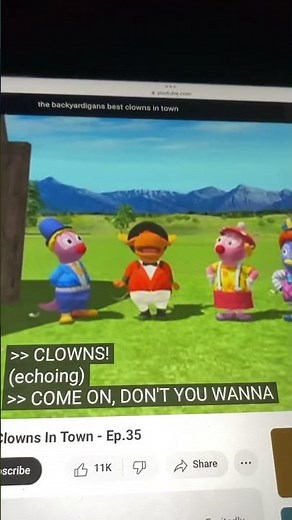 The Backyardigans Tyrone’s Clown Part 4
