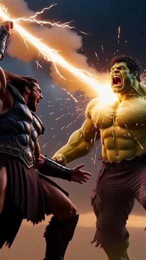 Gaon Ka Hulk vs Bijli Ka Devta”#ThorVsHulk#DesiHulk#SuperheroFight#EpicFight#ActionShorts#YouTube