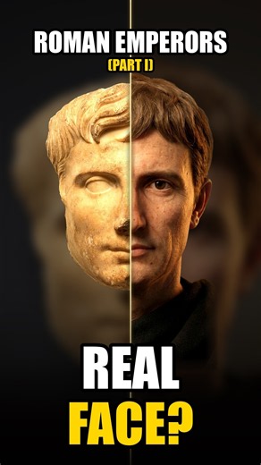 What Roman Emperors Really Look Like 😲 #history #ancientrome #shorts