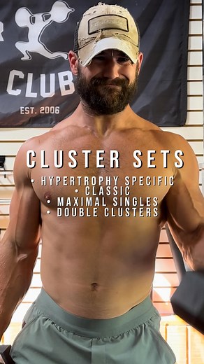 6.3K views · 524 reactions | Training formats you should know about. . ☑️ Hypertrophy Specific Clusters ☑️ Cluster Sets ☑️ Maximal Singles Clusters ☑️ Double Clusters . Which one do you think you’d like to use in your training most? #functionalbodybuilding #buildmuscle #strengthtraining #buildstrength #highintensityworkout #fullbodystrength #hypertrophytraining #bicepcurls #ﬁtnessmotivation #trainingtips #strengthtrainingtips | TrainRx Performance Programming | Facebook