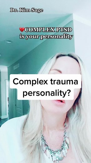 Complex ptsd, complext trauma can become our personality in so many ways💔#complexptsd #ptsd#complextrauma #hsp#highlysensitiveperson #hypervigilance #hypervigilant #toxicshame #whatiscomplexptsd #drkimsage #drsage #drkim#misophonia #empath #toxicchildhood #personalitydisorder #traumtok#traumatized