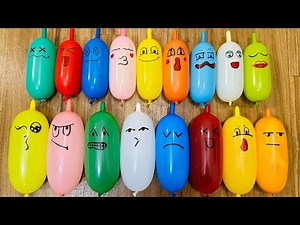 Making Slime with Funny Balloons - Satisfying ASMR Slime video 121