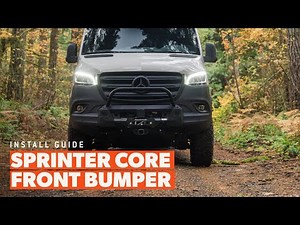 Sprinter Core Front Bumper Installation Guide - Flatline Van Co.