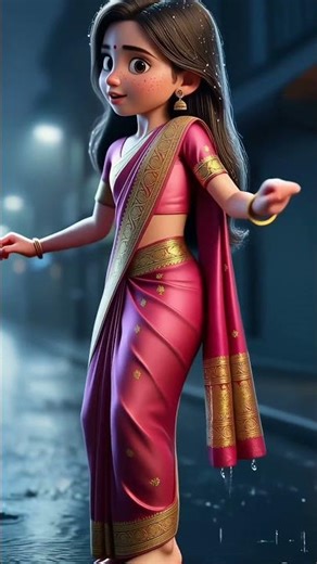 Tip Tip Barsa 🌧️ | Cute Puku AI Dance 💃✨ #shorts