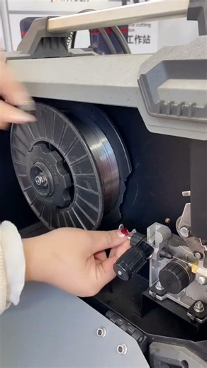 Detailed tutorial on disassembling welding wire #Gasless MIG/MAG welding machine