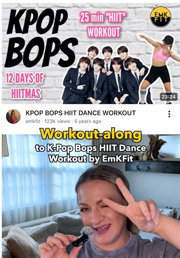 K-Pop Bops Workout — Easy BTS Mic Drop Routine