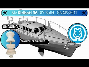 DIY Aluminum Sailboat Build | 3D Printing Calibrated Bow Rollers | Snapshot