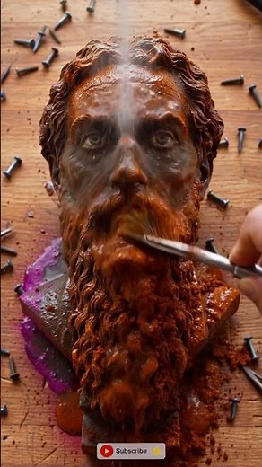 How to remove rust from metal #rust #satisfying #cleaning #metal