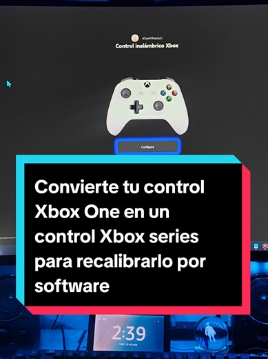 recalibrar joystick control xbox One por software #repair #reparacion #service #solution #xbox