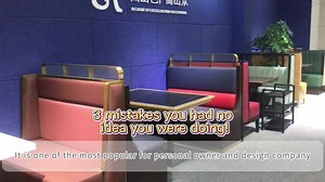 Industrial Pub Vintage Cheap-restaurant-booths Brown Leather Canteen Lounge Booth Sofa Vip Karaoke Booth for Restaurant