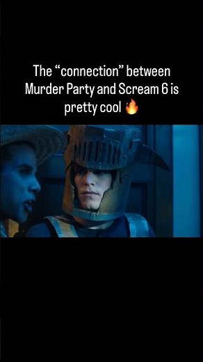 Scream 6 showing Murder Party some LOVE 😈 #scream #murderparty #movie #horror