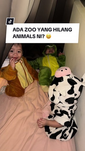 depa terlepas dari zoo mana niiiii 😂😂 #triplets #ayaavaaysal #fyp