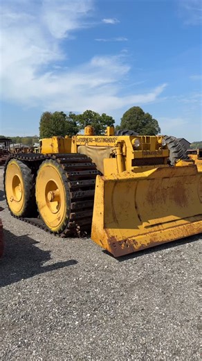 LeTourneau-Westinghouse Tournatractor Crawler Prototype at The Earthmoving Legacy Center. This is the only one left in existence as far as I know. | Awesome Earthmovers