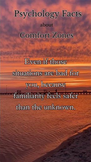 🌱 Psychology Facts About Your Comfort Zone