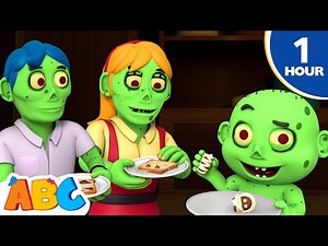 [4K] If You're Zombie And Your Hungry Song | Funny Zombies Dinner Party | Spooky Halloween Songs